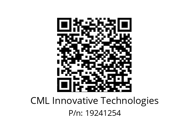   CML Innovative Technologies 19241254