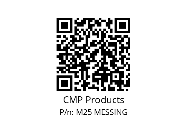   CMP Products M25 MESSING