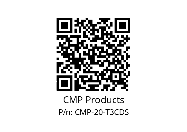   CMP Products CMP-20-T3CDS