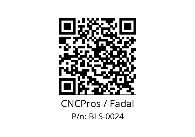   CNCPros / Fadal BLS-0024