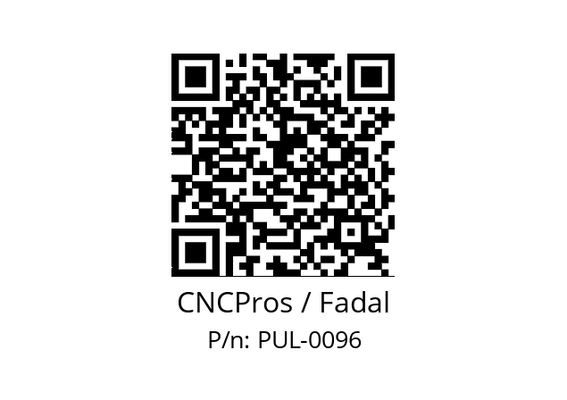   CNCPros / Fadal PUL-0096