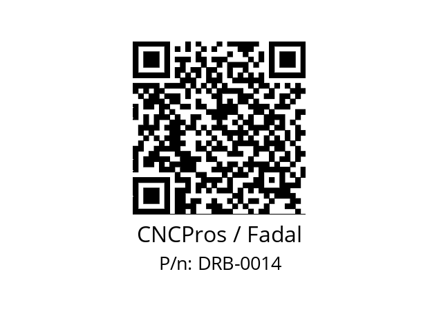   CNCPros / Fadal DRB-0014