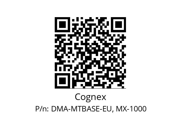   Cognex DMA-MTBASE-EU, MX-1000