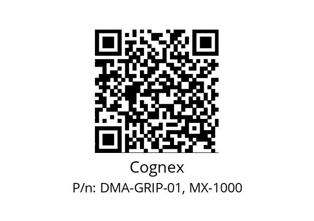   Cognex DMA-GRIP-01, MX-1000