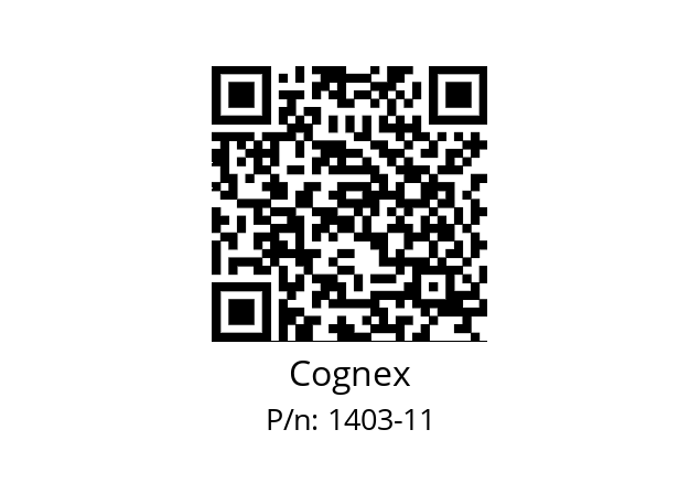   Cognex 1403-11