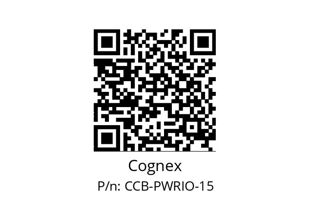   Cognex CCB-PWRIO-15