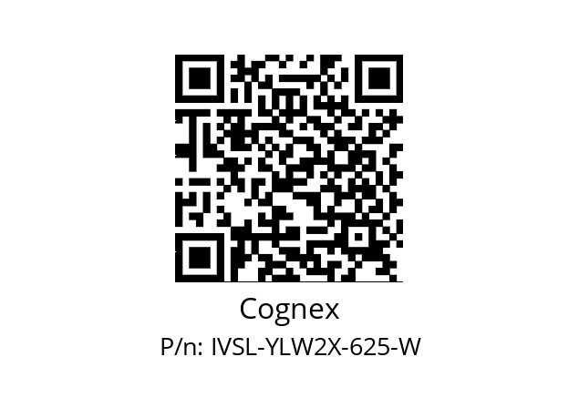   Cognex IVSL-YLW2X-625-W