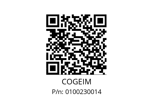   COGEIM 0100230014