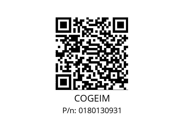   COGEIM 0180130931