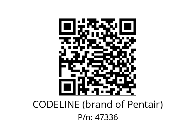   CODELINE (brand of Pentair) 47336