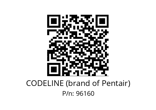   CODELINE (brand of Pentair) 96160