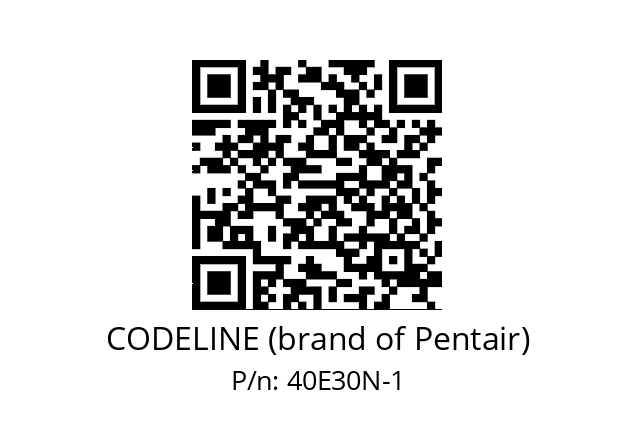   CODELINE (brand of Pentair) 40E30N-1