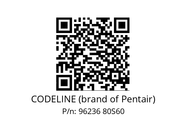   CODELINE (brand of Pentair) 96236 80S60