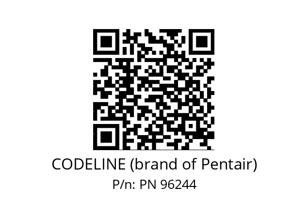   CODELINE (brand of Pentair) PN 96244