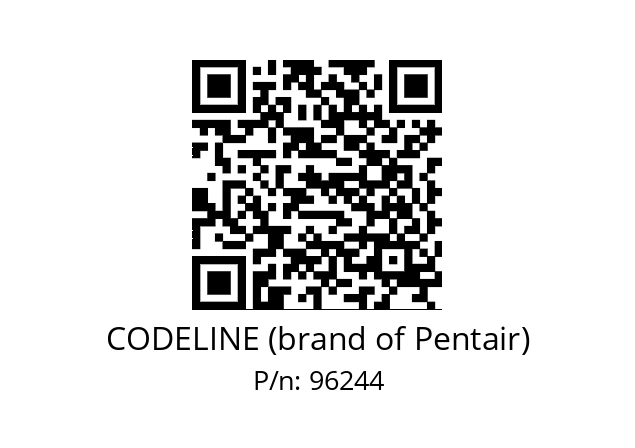   CODELINE (brand of Pentair) 96244