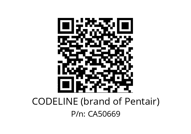   CODELINE (brand of Pentair) CA50669