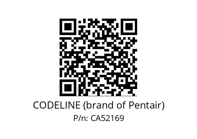   CODELINE (brand of Pentair) CA52169