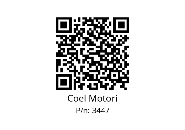   Coel Motori 3447