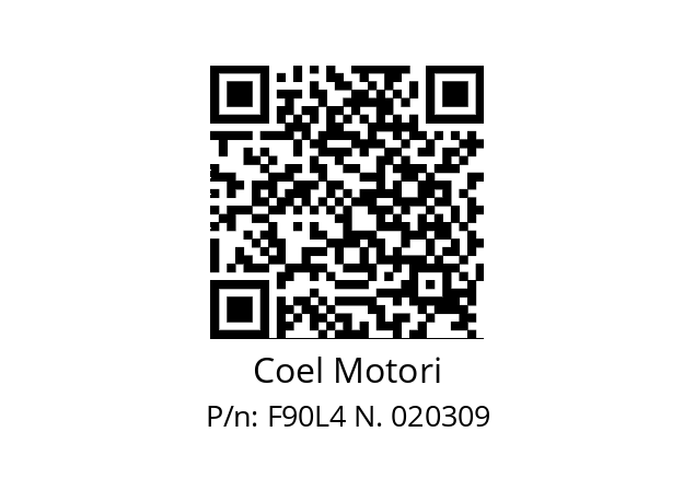   Coel Motori F90L4 N. 020309