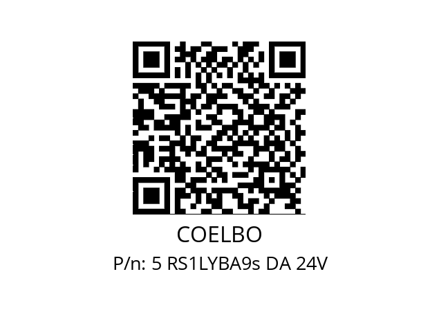   COELBO 5 RS1LYBA9s DA 24V