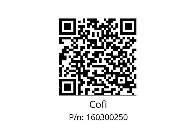   Cofi 160300250