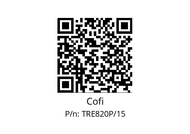   Cofi TRE820P/15