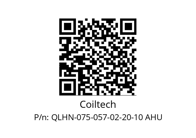   Coiltech QLHN-075-057-02-20-10 AHU