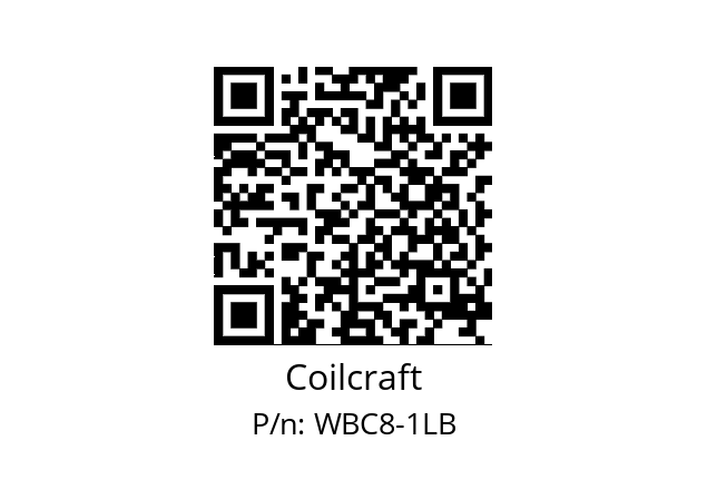   Coilcraft WBC8-1LB