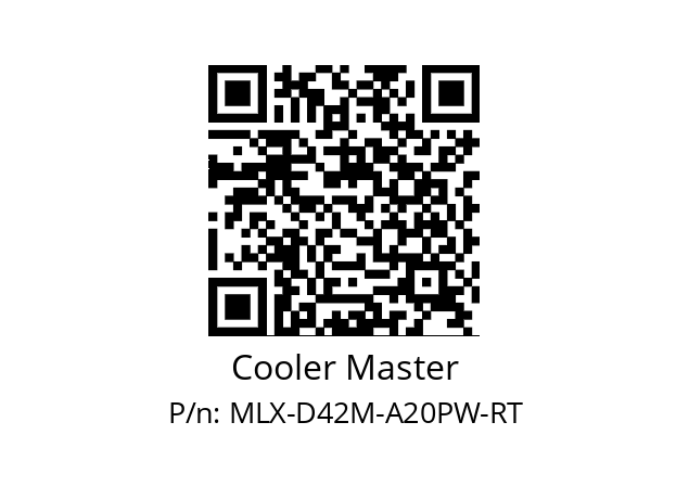   Cooler Master MLX-D42M-A20PW-RT