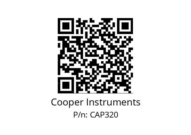   Cooper Instruments CAP320