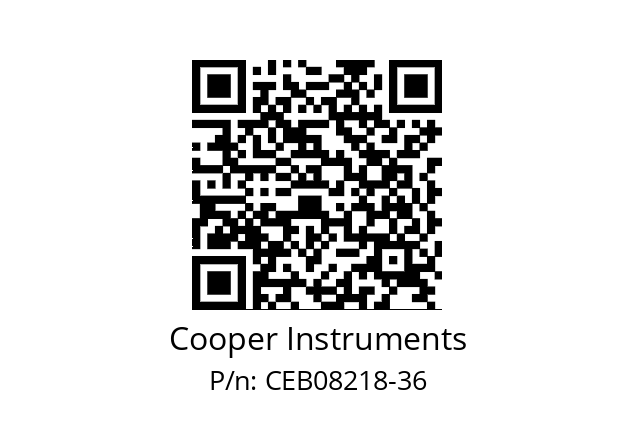   Cooper Instruments CEB08218-36