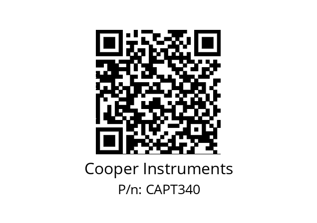   Cooper Instruments CAPT340