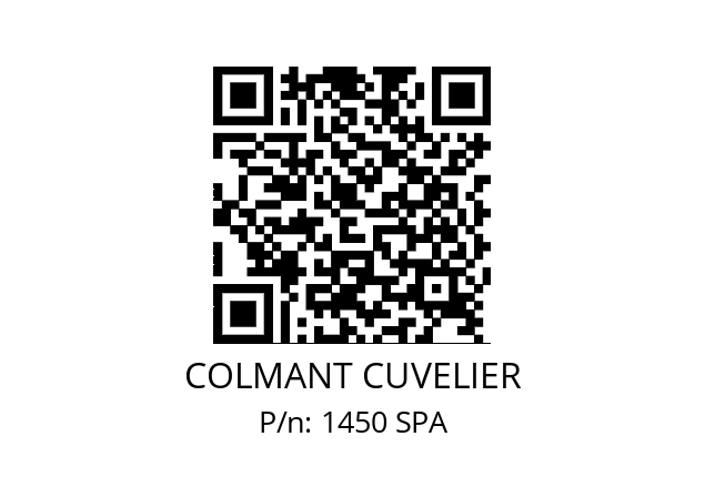   COLMANT CUVELIER 1450 SPA