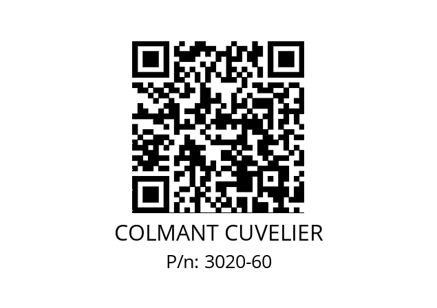   COLMANT CUVELIER 3020-60