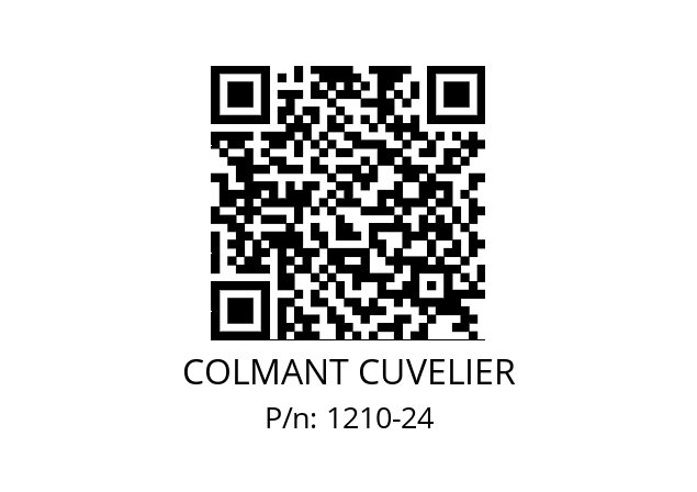   COLMANT CUVELIER 1210-24