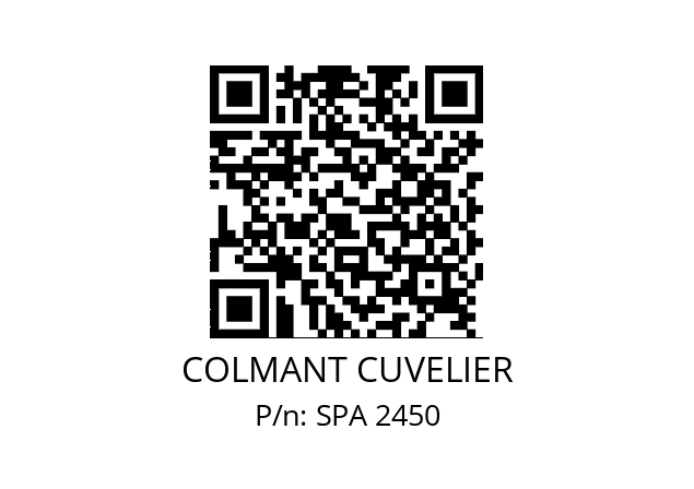   COLMANT CUVELIER SPA 2450