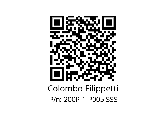   Colombo Filippetti 200P-1-P005 SSS