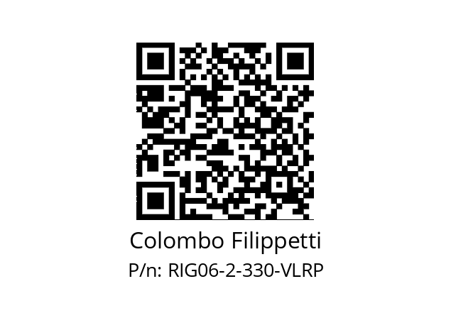   Colombo Filippetti RIG06-2-330-VLRP