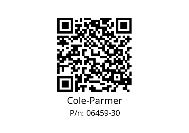   Cole-Parmer 06459-30