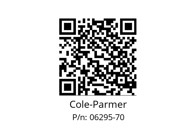   Cole-Parmer 06295-70