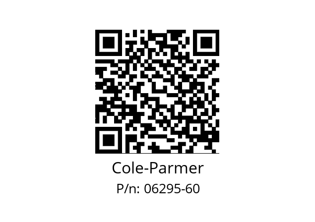   Cole-Parmer 06295-60