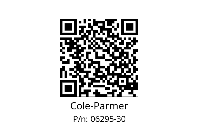   Cole-Parmer 06295-30