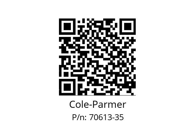   Cole-Parmer 70613-35