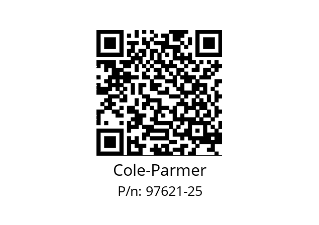   Cole-Parmer 97621-25