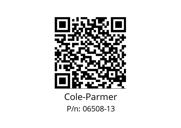   Cole-Parmer 06508-13