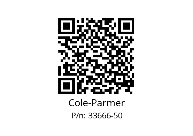   Cole-Parmer 33666-50