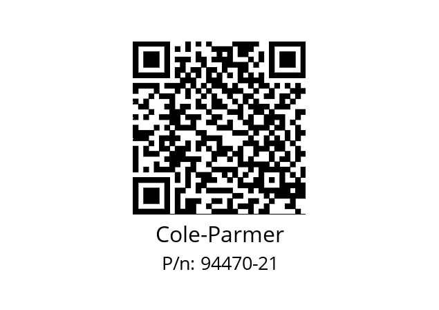   Cole-Parmer 94470-21