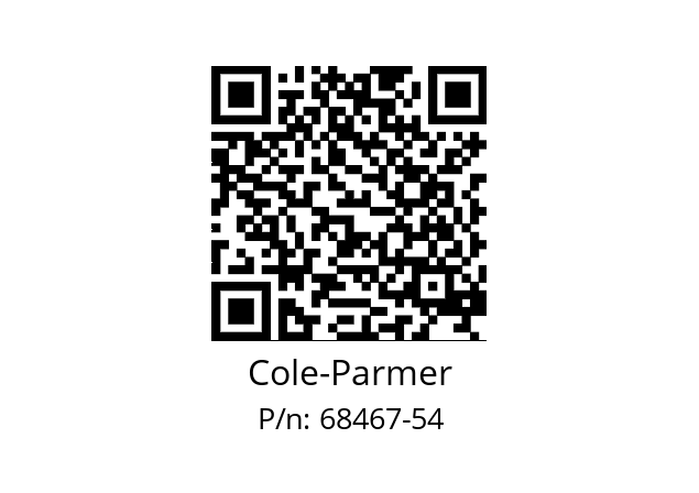   Cole-Parmer 68467-54