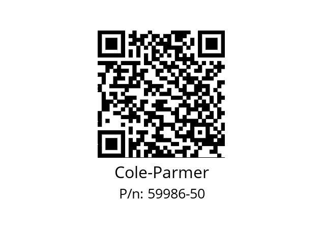   Cole-Parmer 59986-50