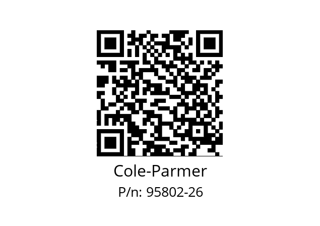   Cole-Parmer 95802-26